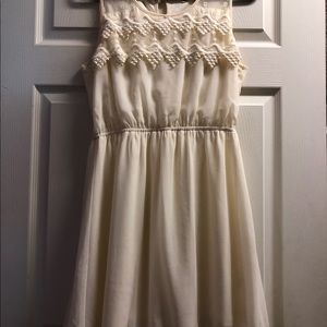 Cream Boutique Dress